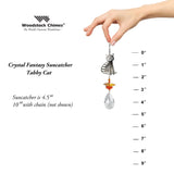 Crystal Fantasy Suncatcher, Tabby Cat