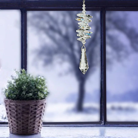 Crystal Ice Cascade Suncatcher Icicle