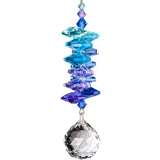 Crystal Moonlight Cascade Suncatcher Ball