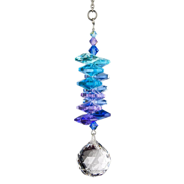 Crystal Moonlight Cascade Suncatcher Ball