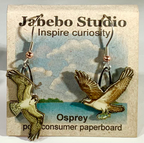 Eco Friendly Osprey Earrings