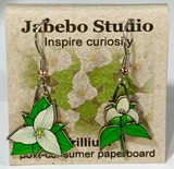 Eco Friendly Trillium Earrings