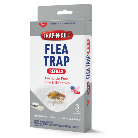 Enoz Trap-N-Kill Flea Trap Refills