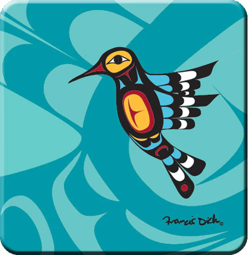 Francis Dick Hummingbird Hard Coaster