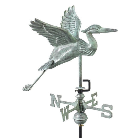 Cottage-Size Blue Heron Weathervane