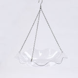 Hanging Acrylic Bird Bath, Clear