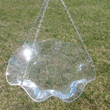 Hanging Acrylic Bird Bath, Clear