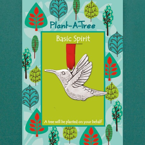 Hummingbird Plant-A-Tree Ornament