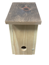 Wooden Winter Roost Birdhouse