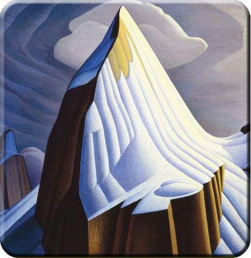 Lawren Harris Mount Lefroy Hard Coaster