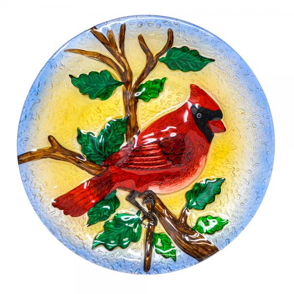 Majestic Cardinal Bird Bath (Store Pickup Only)