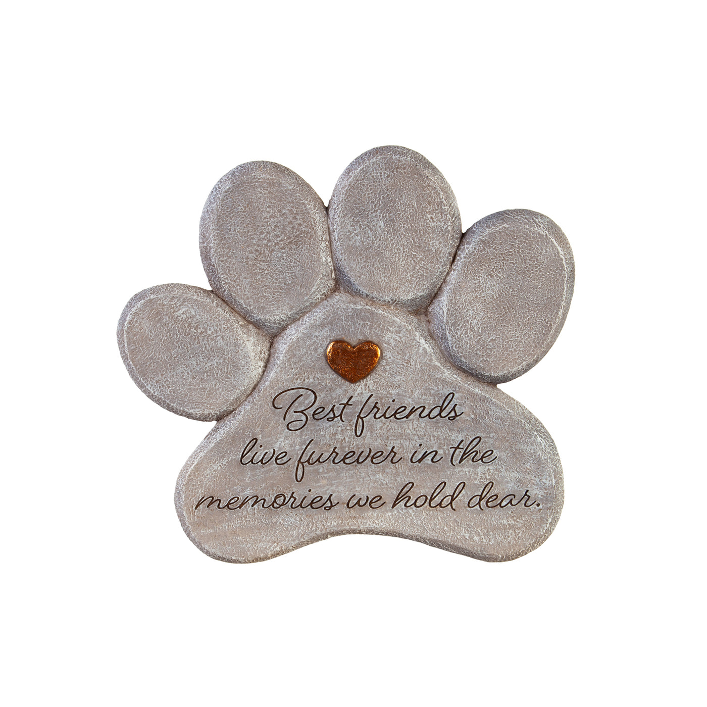 Buy Paw Shaped Pet Memorial Garden Stone, 11 Inch Online With Canadian  Pricing - Urban Nature Store