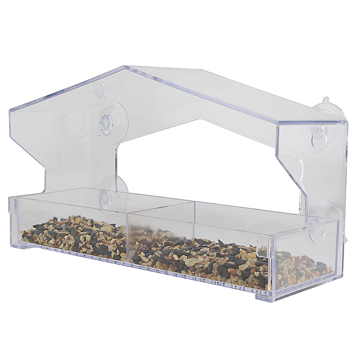 Perky-Pet Dual Seed Window Bird Feeder