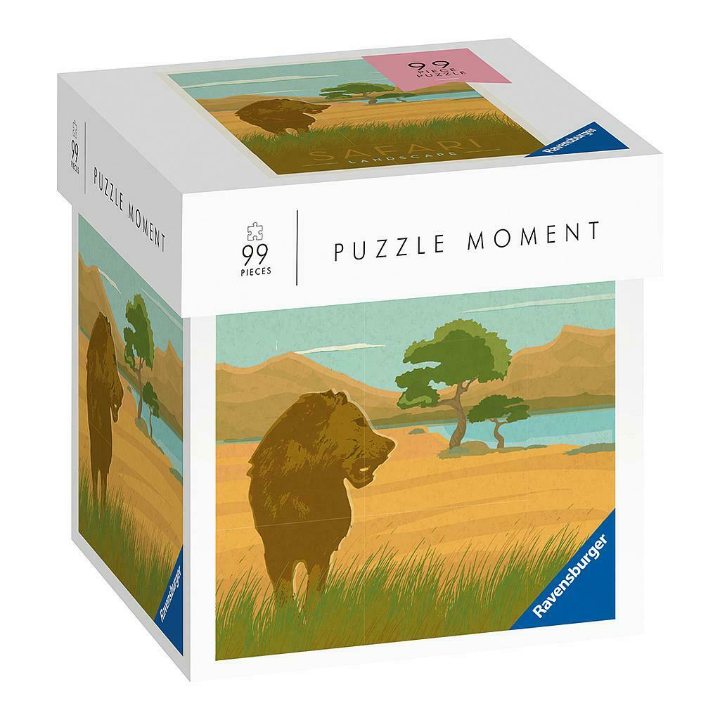 Puzzle Moment 99pc Jigsaw Puzzle, Safari Landscape