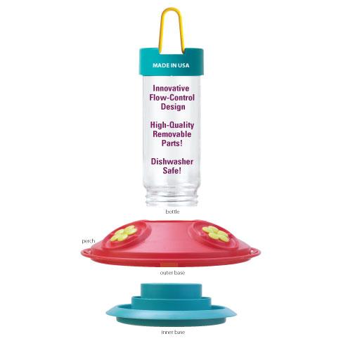 Dr. JB's Hummingbird Feeder, 16oz.