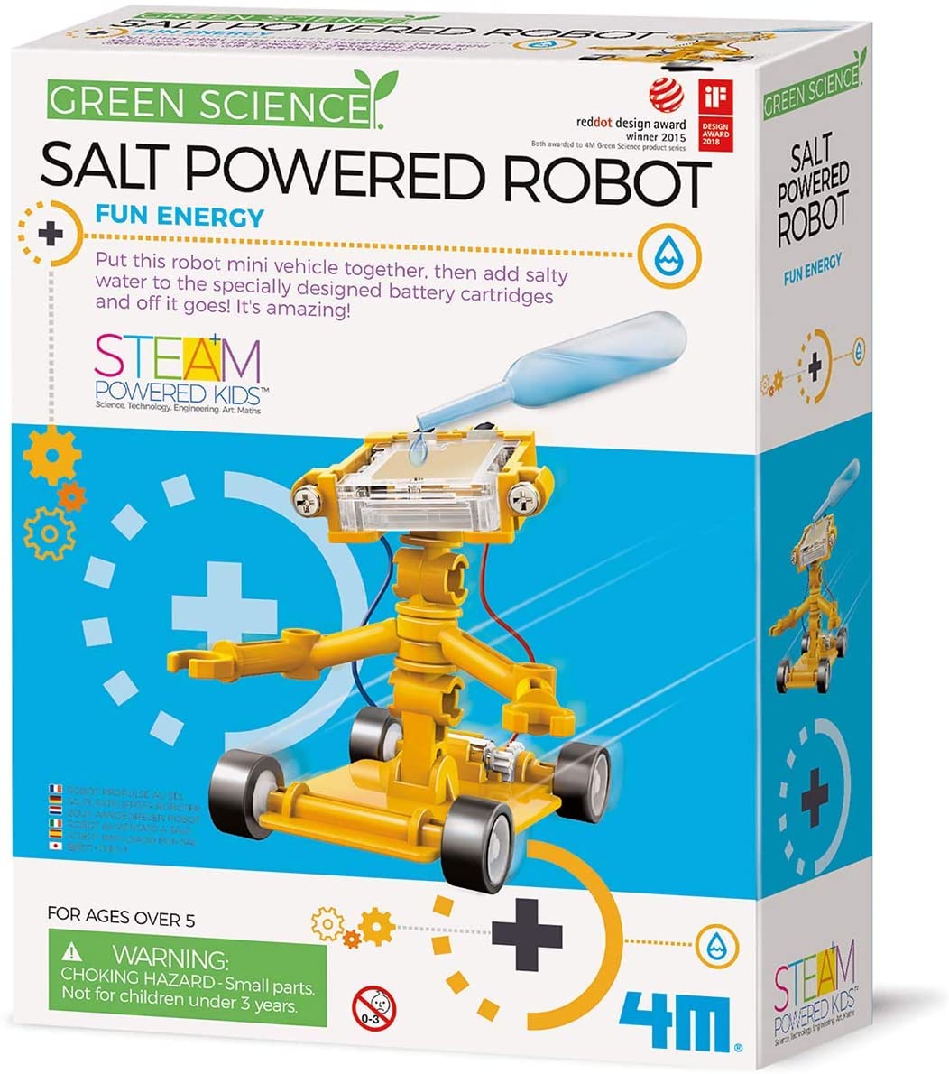 TOYSMITH Salt Powered Robot Science Kit
