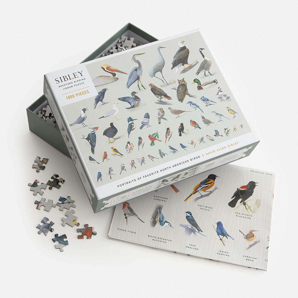 Sibley Backyard Birding 1000pc Puzzle