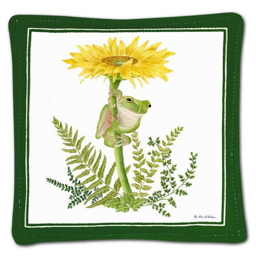 Single Spiced Mug Mat, Frog