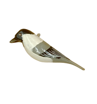 Wood Ornament Black Capped Chickadee