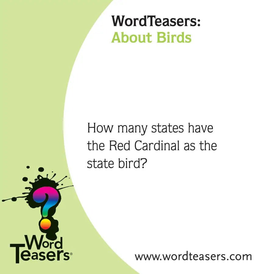 Word Teasers About Birds