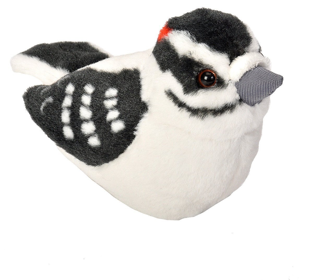 Audubon II Singing Plush Bird - Downy Woodpecker