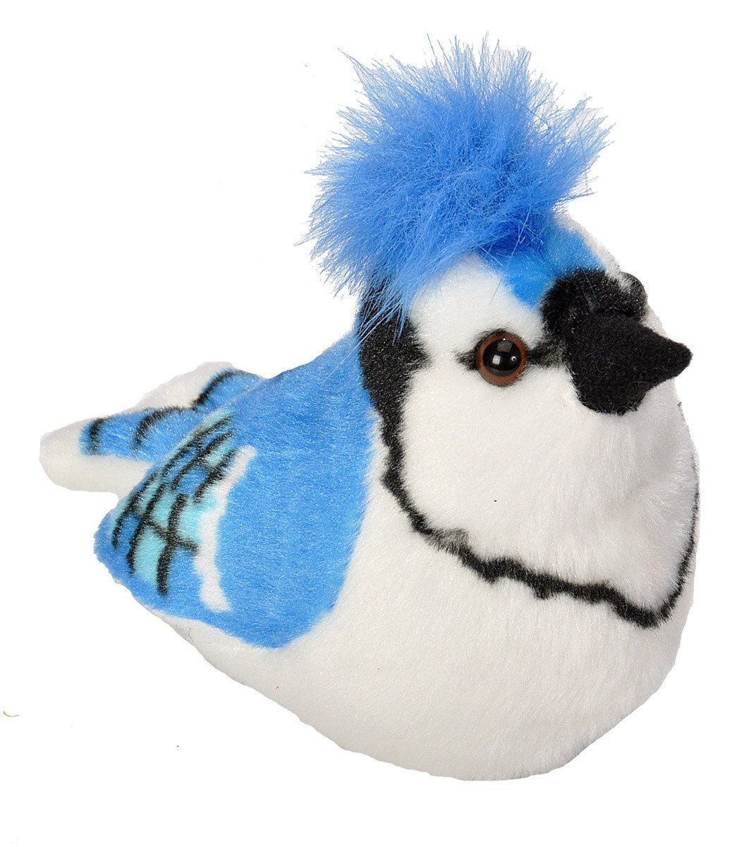 Audubon II Singing Plush Bird - Blue Jay