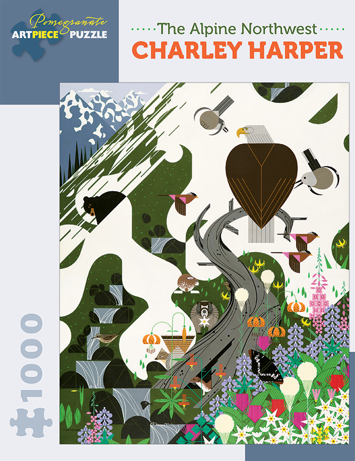 Charley Harper Alpine Northwest 1,000-piece Jigsaw Puzzle