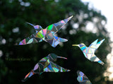 Hummingbirds Window Gems