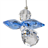 Crystal Guardian Angel Suncatcher, Sapphire (September)