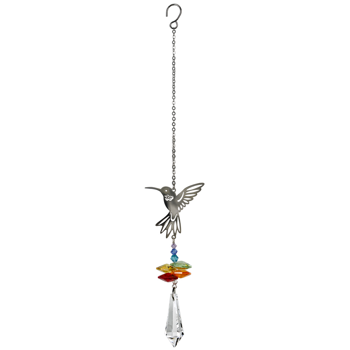 Crystal Fantasy Suncatcher: Hummingbird