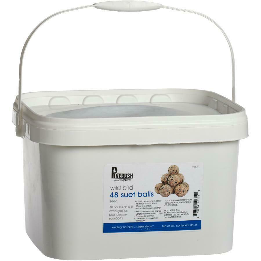 Tub of 48 Suet Seed Balls