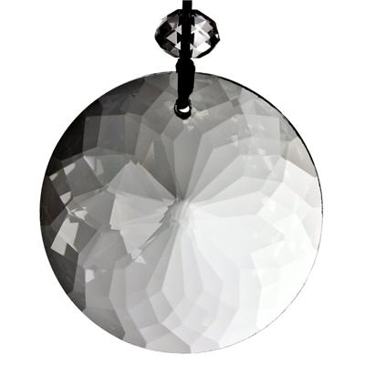 Crystal Meditation Chime, Silver