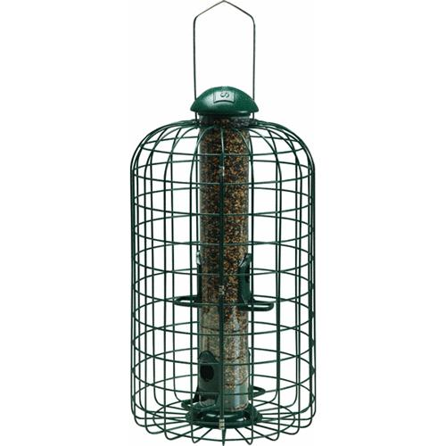 Caged Squirrel Resistant Feeder