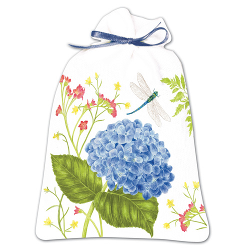 Lavender Drawer Sachet: Hydrangea w/Dragonfly