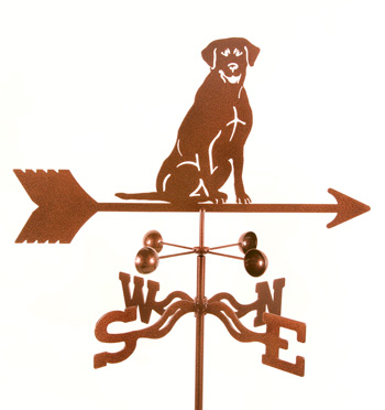 Lab Sitting Weathervane