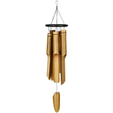 Black Ring Bamboo Chime