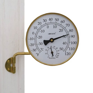 AcuRite Plastic Dial Songbird Indoor/Outdoor Thermometer