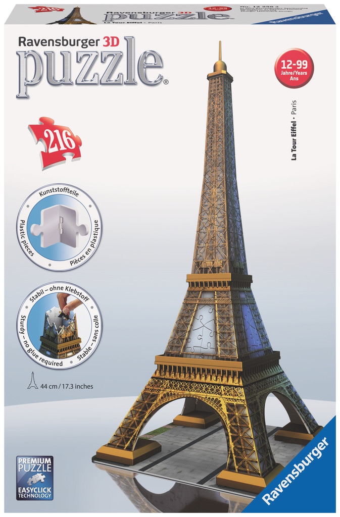 Buy Eiffel Tower 3D Puzzle Building Online With Canadian Pricing