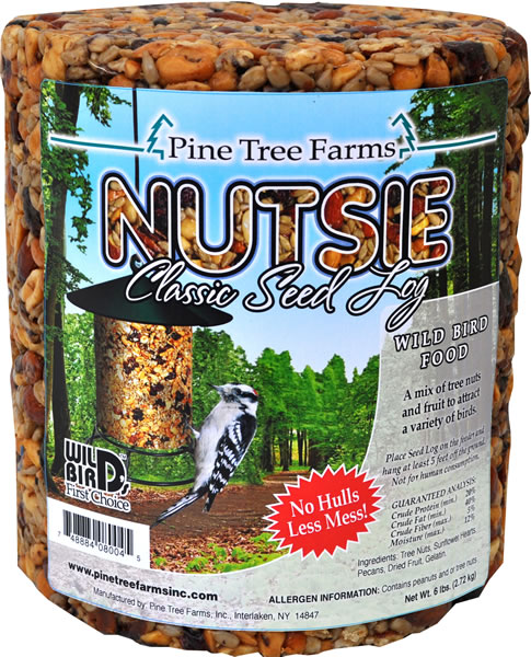 Nutsie Classic Seed Log, 80oz.