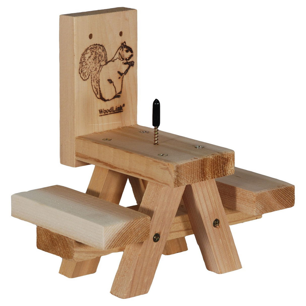 Picnic Table Squirrel Feeder