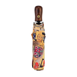 Gustav Klimt ""The Kiss"" Reverse Close Folding Umbrella