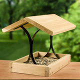 Cedar Fly-Thru Feeder (Pole Mount Not Included)